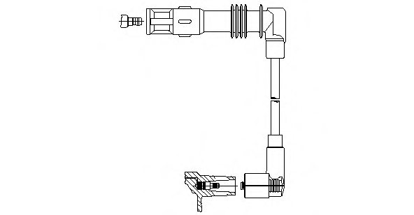 BREMI 169/37 Ignition Cable
